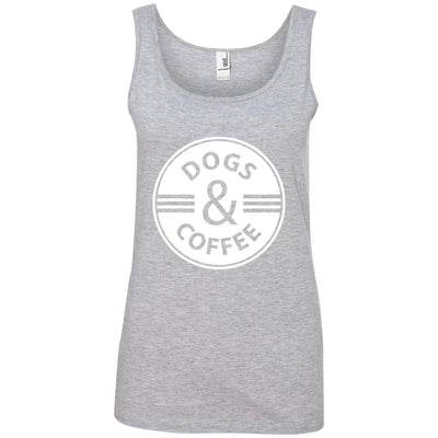 Dogs & Coffee Cotton Tank