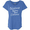 Weekends Wine And Canines Slouchy Tee