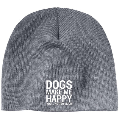 Dogs Make Me Happy, You...Not So Much Classic Beanie