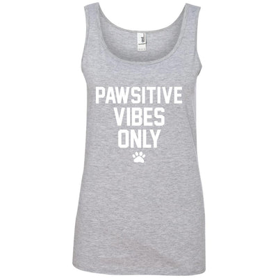 Pawsitive Vibes Only Cotton Tank
