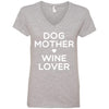 DOG MOTHER WINE LOVER V-Neck Tee