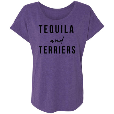 Tequila and Terriers Slouchy Tee