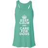 Keep Calm And Care For Dogs Flowy Tank