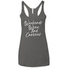 Weekends Wine And Canines Triblend Tank