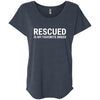 Rescued Is My Favorite Breed Slouchy Tee