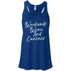 Weekends Wine And Canines Flowy Tank