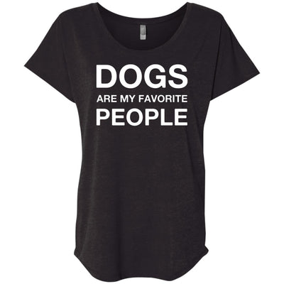 Dogs Are My Favorite People Slouchy Tee