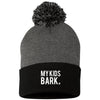 My Kids Bark Knit Pom Beanie