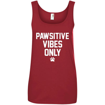 Pawsitive Vibes Only Cotton Tank