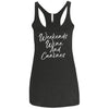 Weekends Wine And Canines Triblend Tank