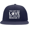 You Can't Buy Love But You Can Rescue It Hat Snapback Hat