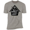 All  I Wanna Do Is Rescue Dogs Premium Tee