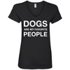Dogs Are My Favorite People V-Neck Tee