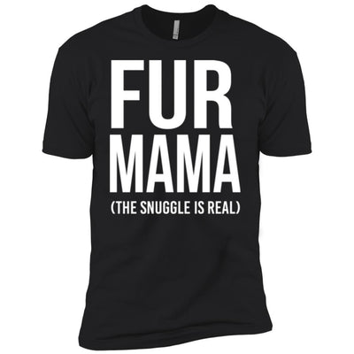 Fur Mama The Snuggle Is Real Premium Tee