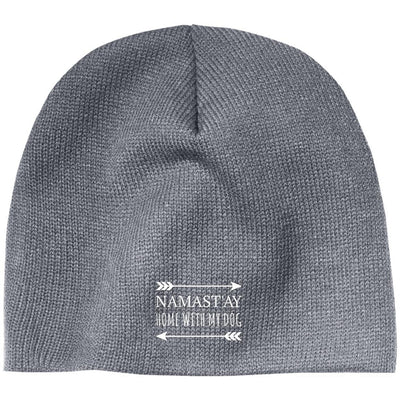 Namast'ay Home With My Dog Classic Beanie