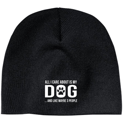 All I Care About Is My Dog And Like Maybe 3 People Classic Beanie