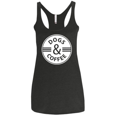 Dogs & Coffee Triblend Tank