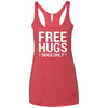 Free Hugs Dogs Only Triblend Tank