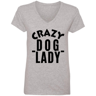 Crazy Dog Lady V-Neck Tee