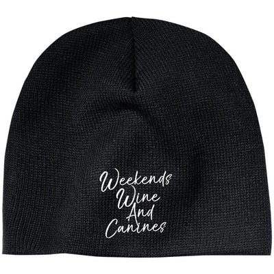 Weekends, Wine And Canines Classic Beanie
