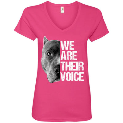 We Are Their Voice V-Neck Tee