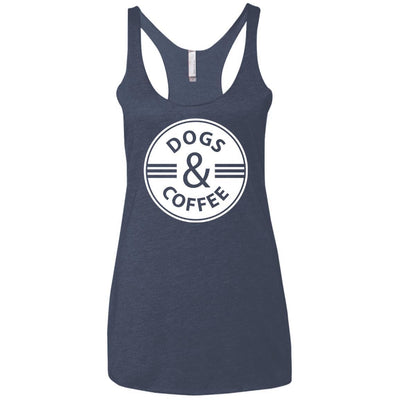 Dogs & Coffee Triblend Tank