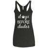 Dogs Before Dudes Triblend Tank