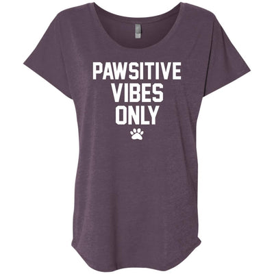 Pawsitive Vibes Only Slouchy Tee