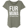 Fur Mama The Snuggle Is Real Slouchy Tee