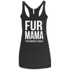 Fur Mama The Snuggle Is Real Triblend Tank