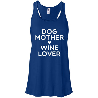 DOG MOTHER WINE LOVER Flowy Tank