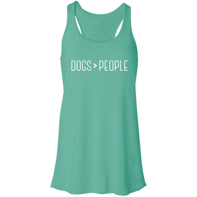 Dogs > People Flowy Tank