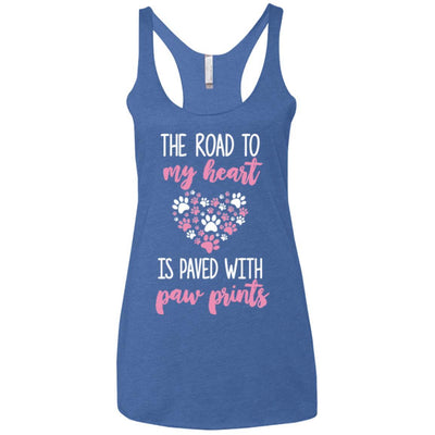 The Road To My Heart Triblend Tank