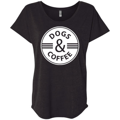 Dogs & Coffee Slouchy Tee