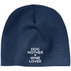 Dog Mother Wine Lover Classic Beanie