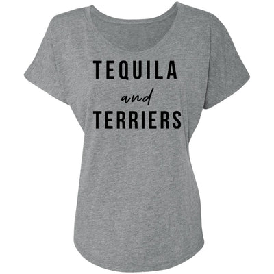 Tequila and Terriers Slouchy Tee