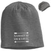 Namast'ay Home With My Dog Slouchy Beanie