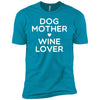 DOG MOTHER WINE LOVER Premium Tee