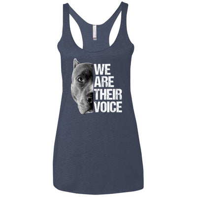 We Are Their Voice Triblend Tank