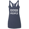 Dogs Are My Favorite People Triblend Tank