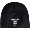 Pawsitive Vibes Only Classic Beanie