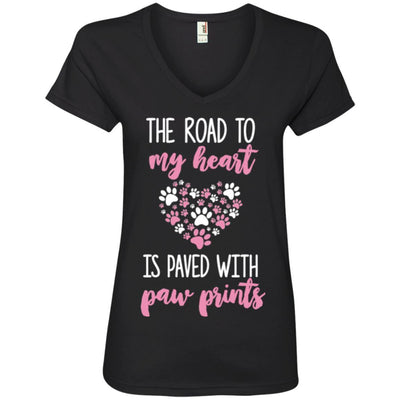 The Road To My Heart V-Neck Tee