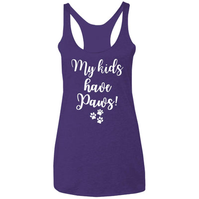 My Kids have Paws Triblend Tank