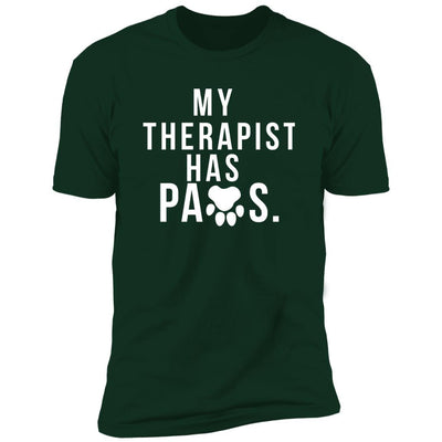 My Therapist Has Paws Premium Tee