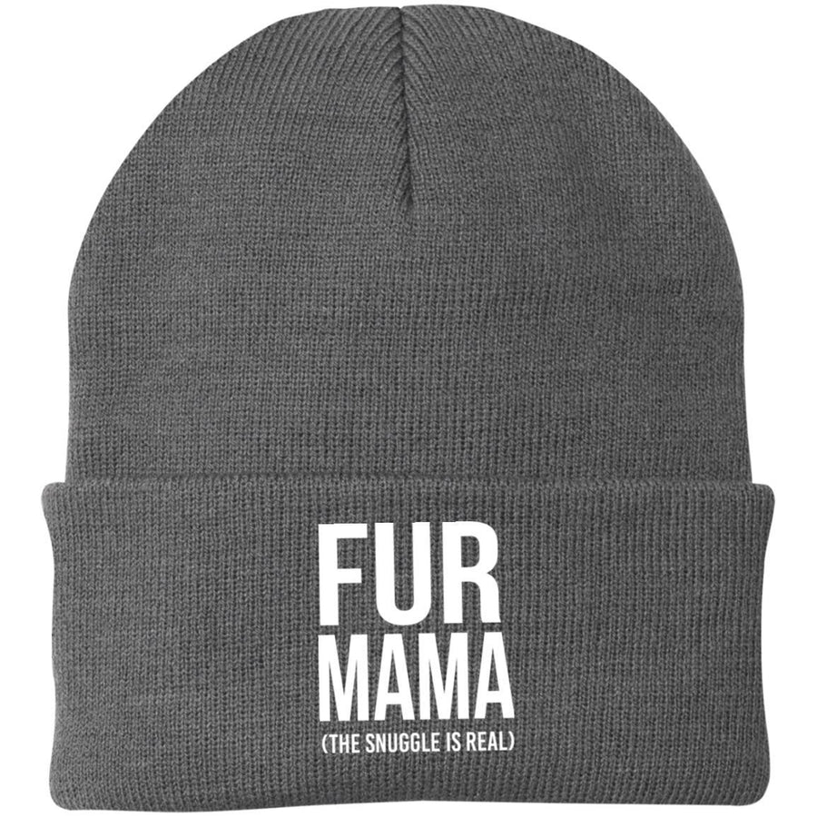 Fur Mama (The Snuggle Is Real) Knit Beanie