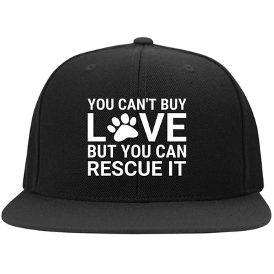 You Can't Buy Love But You Can Rescue It Hat Snapback Hat