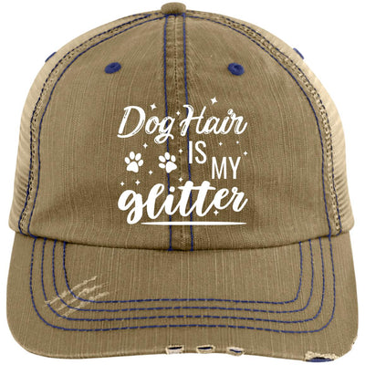 Dog Hair is My Glitter Trucker Cap