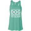 I Support Putting Dog Abusers To Sleep Flowy Tank