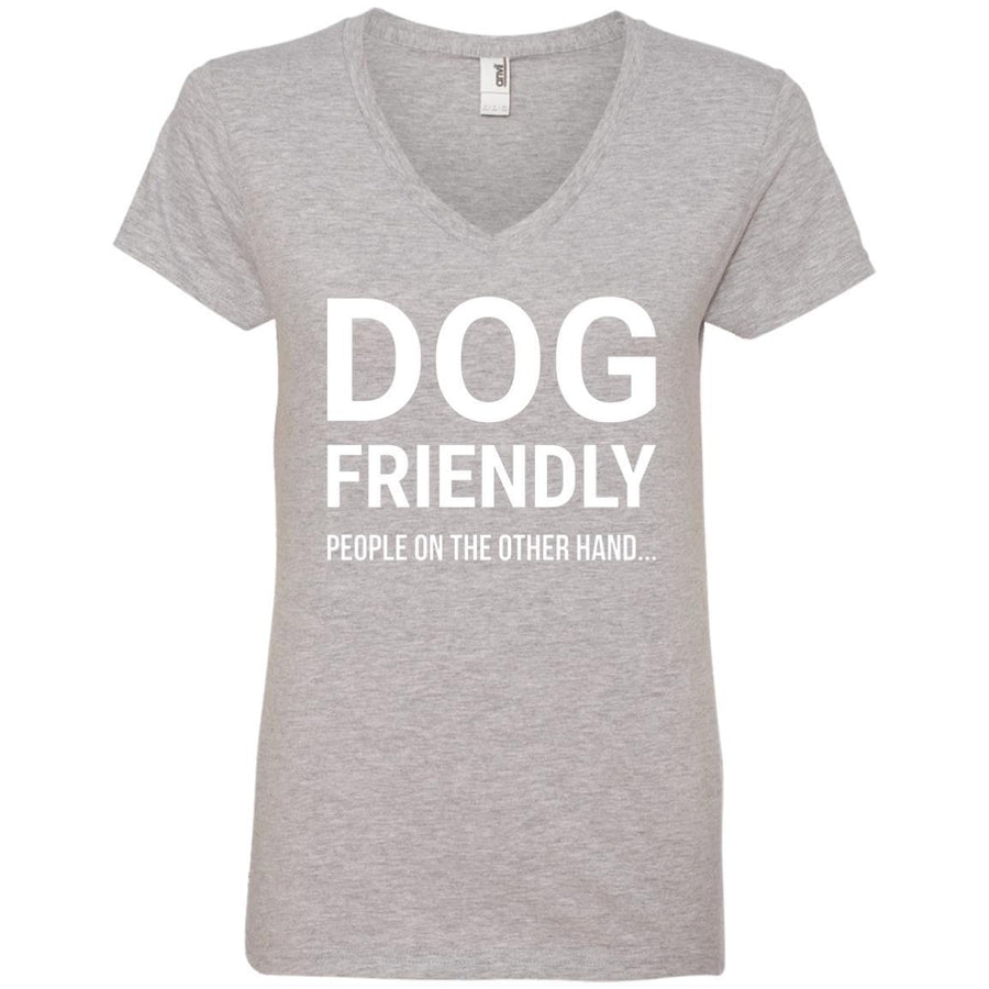 Dog Friendly, People On The Otherhand V-Neck Tee