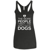 The More People I Meet, The More I Love My Dog Triblend Tank
